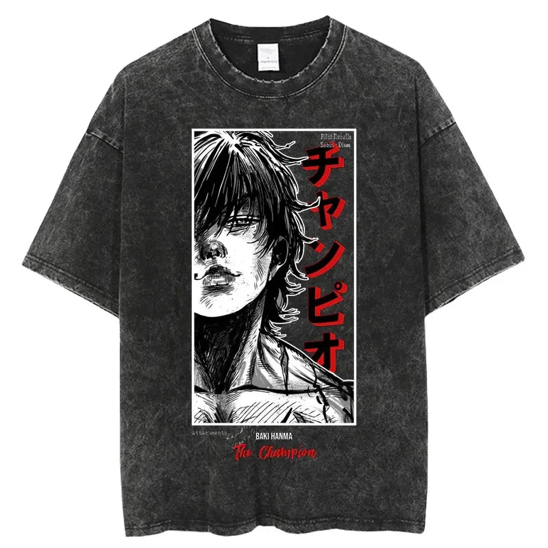 Baki Face Vintage Tee