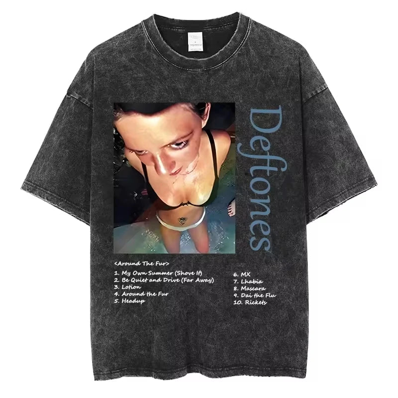 Deftones Print T-Shirt - 10 Styles