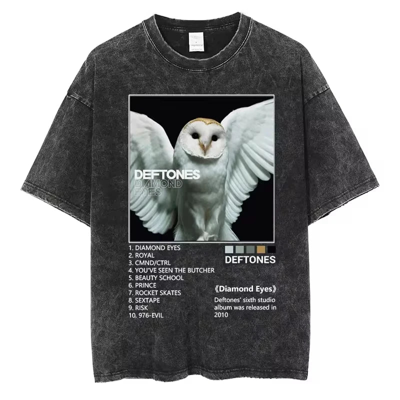 Deftones Print T-Shirt - 10 Styles