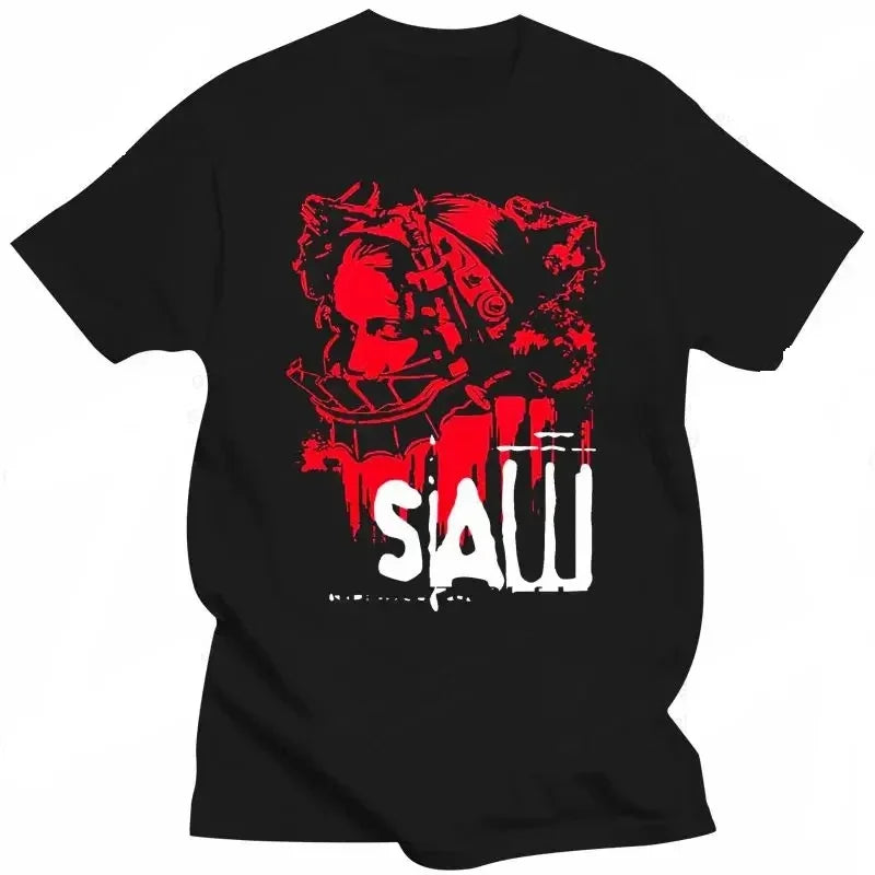 SAW Horror Print T-Shirt