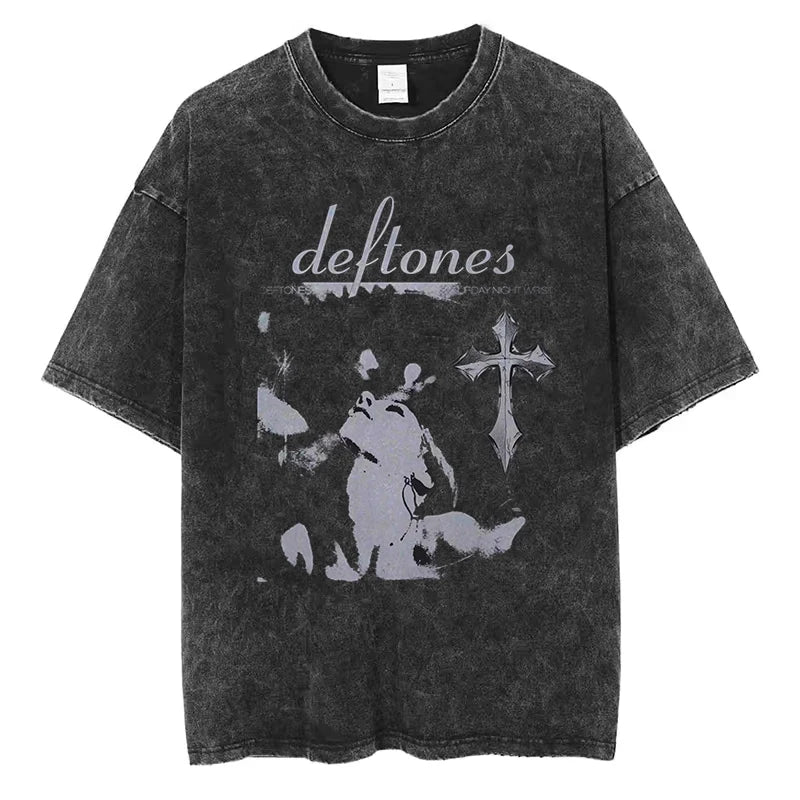 Deftones Print T-Shirt - 10 Styles