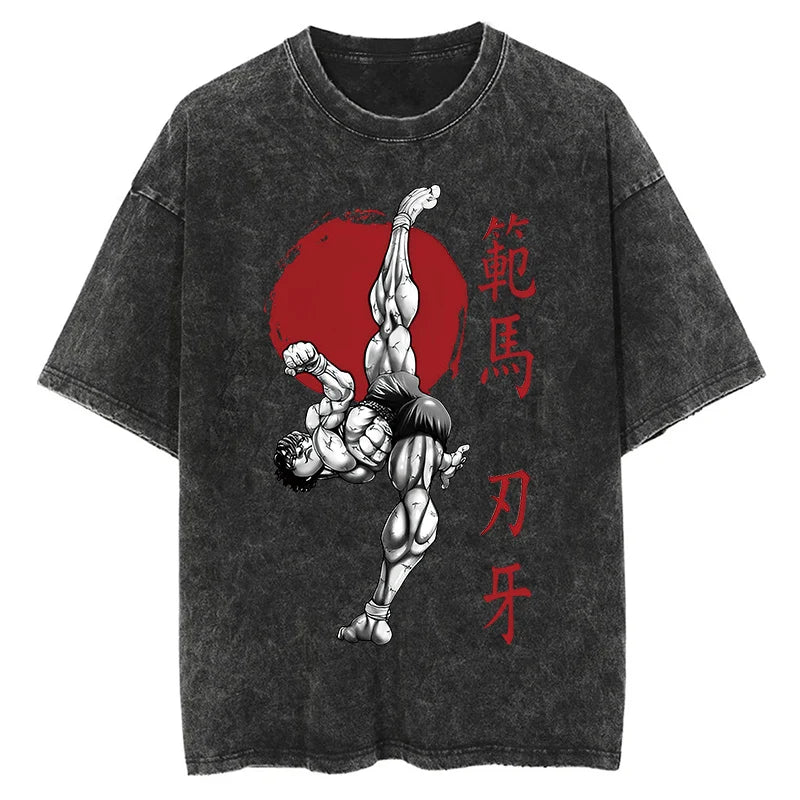 Baki Kick Vintage Tee