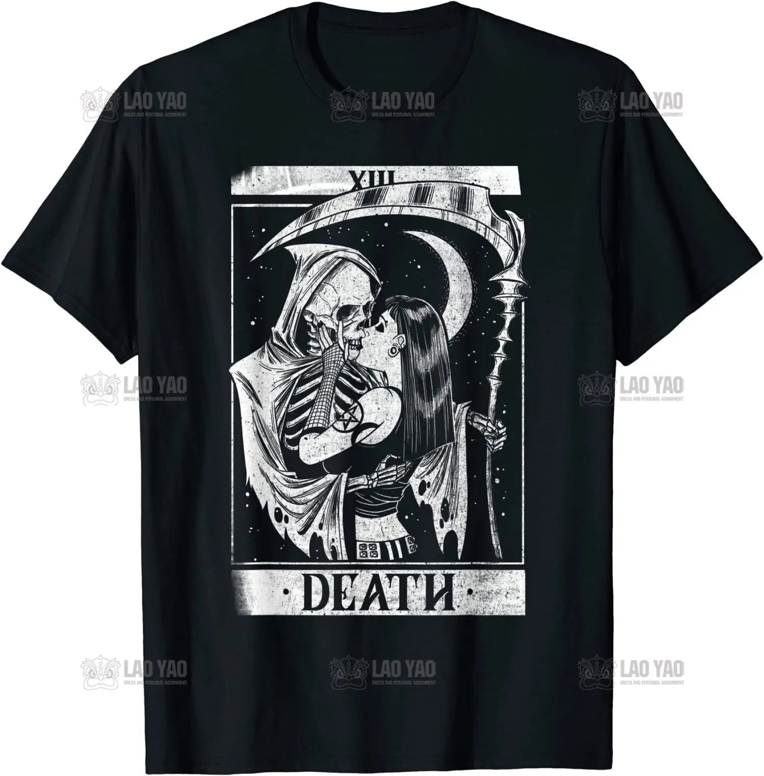 The Grim Reaper Kiss T-Shirt